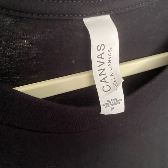 Sun & Moon Black Short Sleeve Tee with Astrology Astronomy Design - Picture 5 of 5